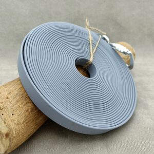 Longe Biothane 10 m Gris en 19 mm