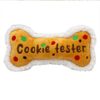 peluche chien cookie tester
