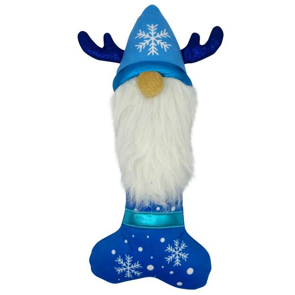 peluche gnome givré noël