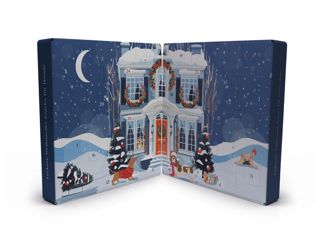 calendrier avent premium friandises naturelles chien